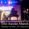 Teatre Goya:  Concert “Trio Ausiás March”